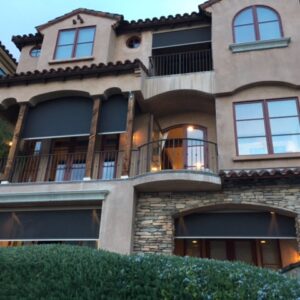 Motorized Patio/Outdoor Solar Shades (Roller Shades)